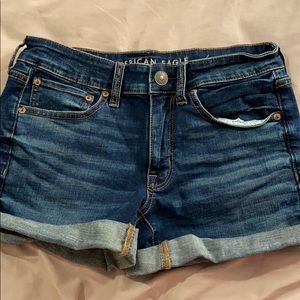 american eagle jean shorts